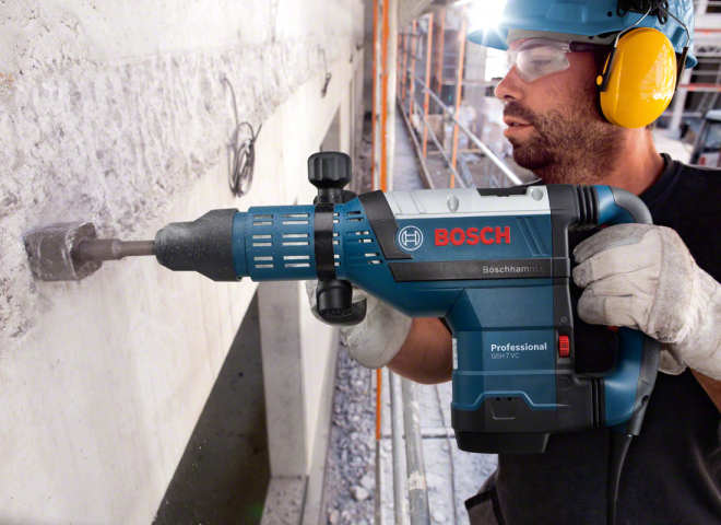 Къртач Bosch Blue GSH 7 VC, снимка 7 - Къртачи