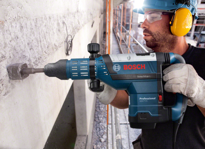 Къртач Bosch Blue GSH 7 VC Professional, снимка 7 - Къртачи