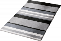 Килим за баня 60х90 сиво Stripes