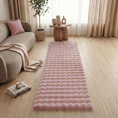 Килим Ambiance Rose 80х150 см, снимка 2 - Килими