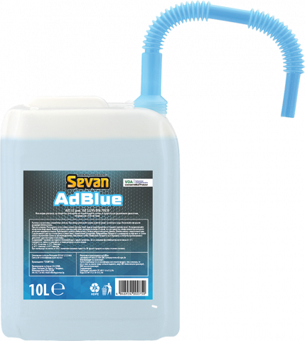 Течност за третиране отработени газове "AdBlue" HDPE с дозатор 10 L - Добавки за дизелови двигатели