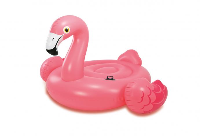 Надуваем  остров - розово фламинго - Надуваеми