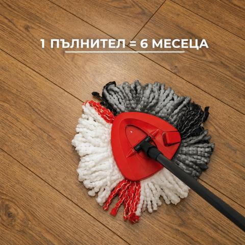 Пълнител зa Vileda Turbo Extra Spin Mop Refill, снимка 3 - Мопове
