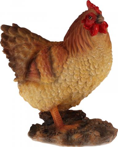 Градинска фигура кокошка, снимка 2 - Фигури