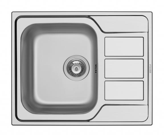 Кухненска мивка ATHENA 62X50 - Мивки алпака
