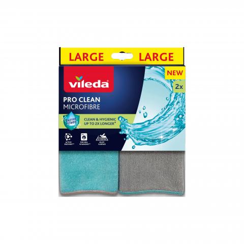 Микрофибърна кърпа Vileda Pro Clean 2 бр. - Универсални кърпи