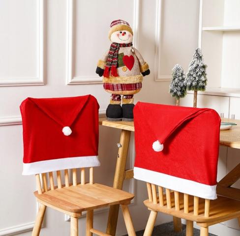 Коледни шапки за стол 2 бр. - Коледни артикули