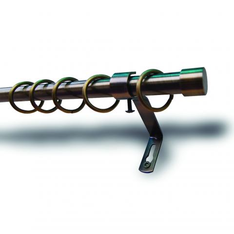 Метален корниз 16/240 см Пулло антик злато - Метални корнизи