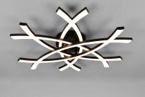 Плафон POLLOCK, 33W 3800lm, 3000K черен