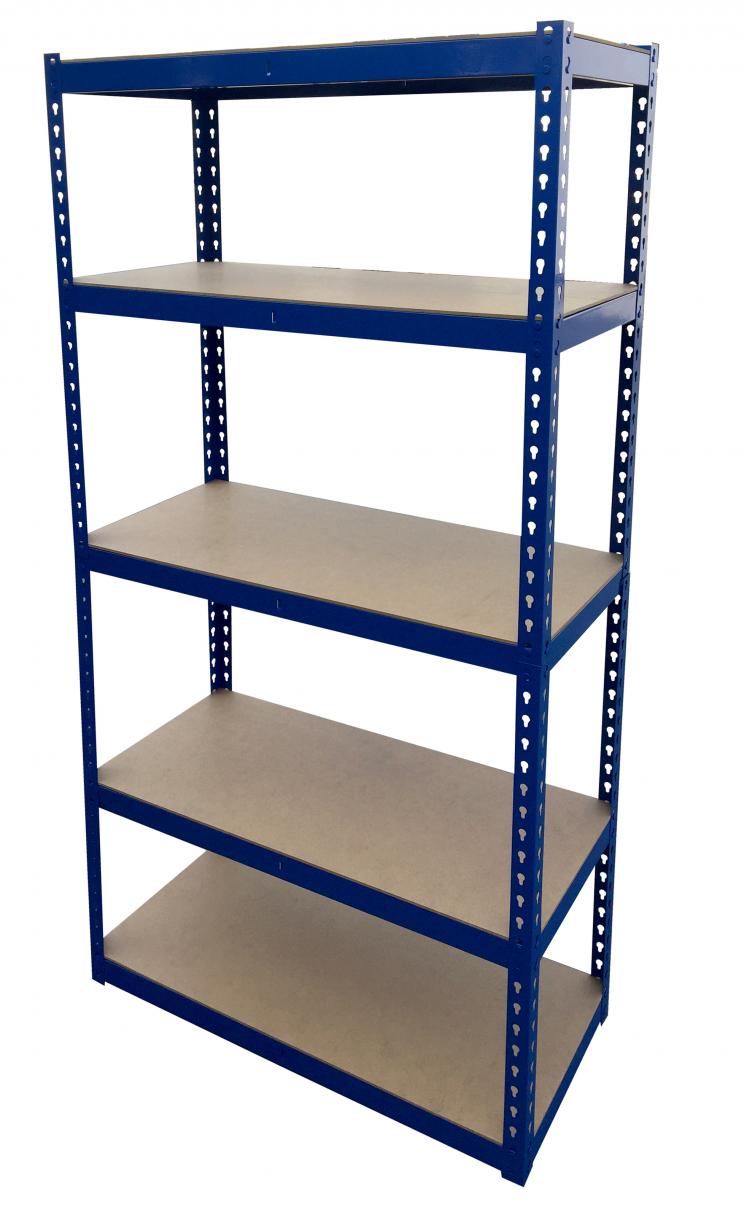 Стелаж 180х90х40, 5х175кг, син 05044849 на топ цена — Home Max | ex Baumax