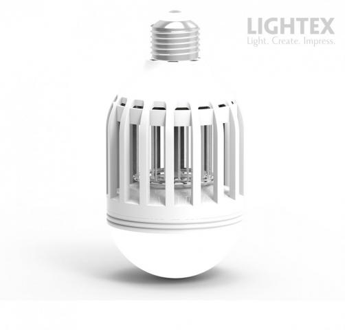 LED лампа против комари 6W Е27 6500K Lightex, снимка 3 - Лед крушки е27