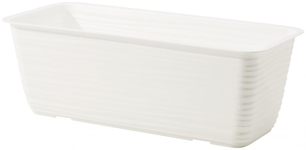Сандъче Sahara box 40см бяло - Пластмасови сандъчета