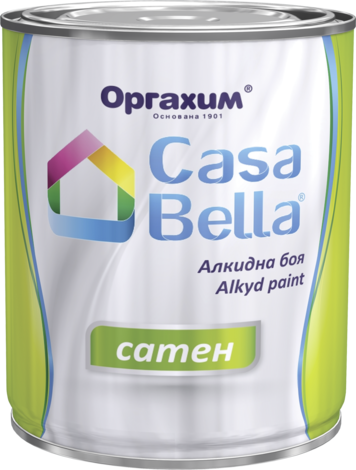Алкидна боя CasaBella бяла 2.5 л - Бои за метал