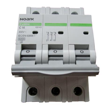 Автоматичен прекъсвач 3P16A NOARK - Автоматични прекъсвачи