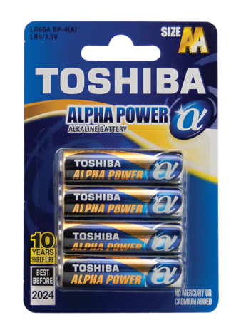 Батерии Toshiba ALPHA LR06x4 - Батерии