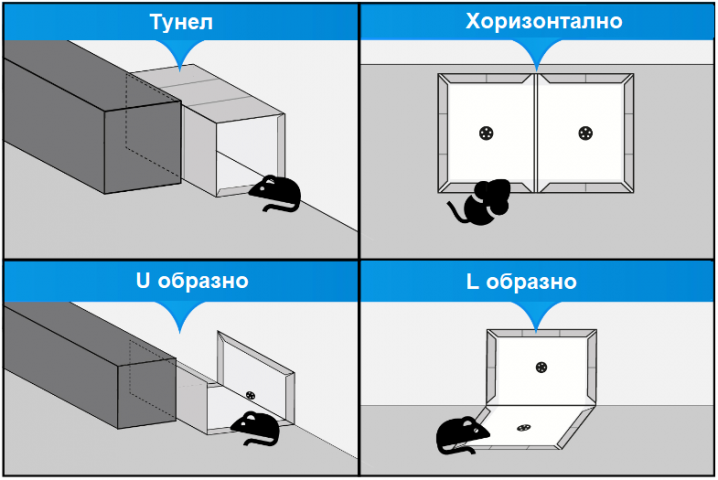 Леплив капан за мишки и плъхове, с примамка БРОС, снимка 5 - Механични средства за защита