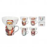 Коледна купа с чаша