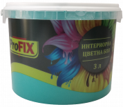 Интериорна боя Profix 3 л Карибско синьо