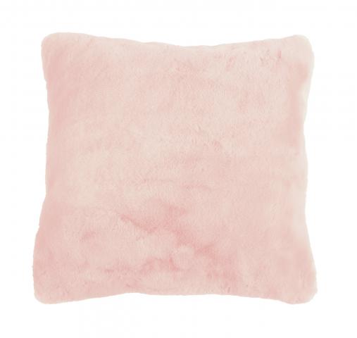 Деко възглавница Furry 45x45 см розово - Декоративни възглавници
