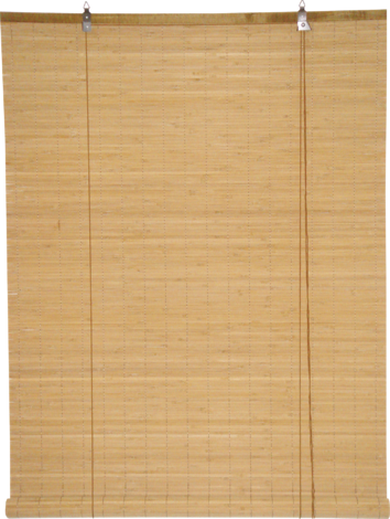 Бамбукови щори 120х180 см, кафеви, широки ламели - Бамбукови щори