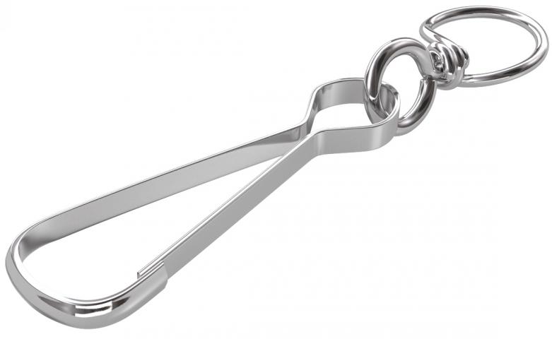 Кука симплекс 60мм никелирана - Такелаж