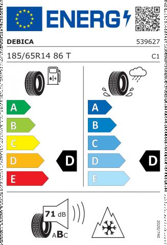 Всесезонна гума 185/65R14 86T DEBICA NAVIGATOR 2 MS, снимка 2 - Автопринадлежности