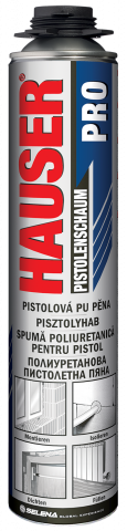 Пистолетна пяна Hauser Pro 650 мл - PU пени