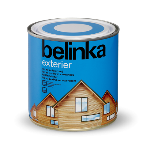 Лазурен лак Belinka Exterier 0.75 л есенни листа - Акрилатни лазурни лакове