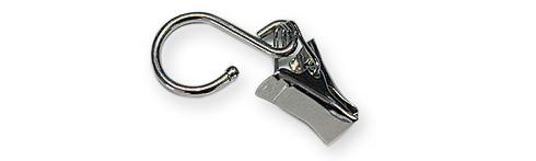 Аксесоар кукичка с щипка никел - Аксесоари