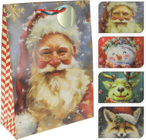 Коледна торбичка 40х30х10 см - Коледни артикули