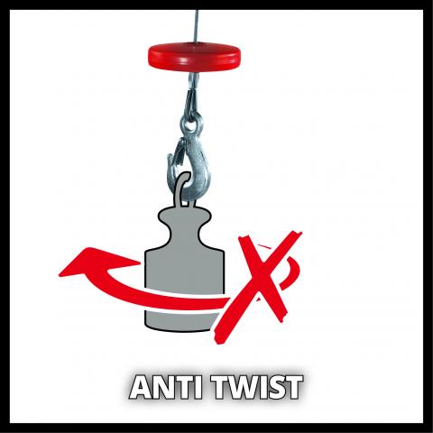 Електрически телфер Einhell TC-EH 600, снимка 4 - Телфери