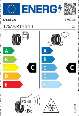 175/70R14 84T DEBICA NAVIGATOR 3, снимка 2 - Автопринадлежности