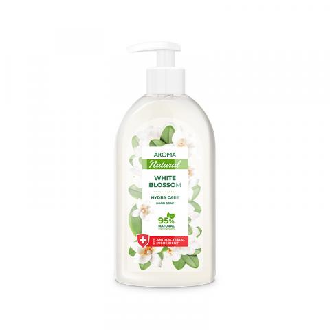 Течен сапун Аroma Natural White Blossom помпа 500 мл - Други препарати