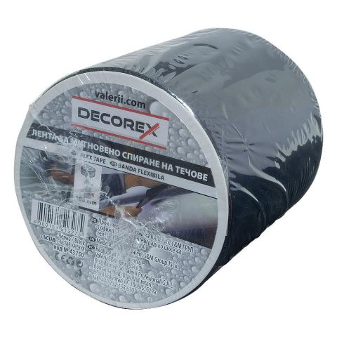 Decorex лента за спиране на течове 10см/2м черна - Хоби ленти