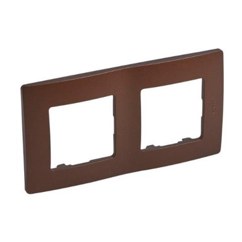 Niloe рамка двойна какао - Ключове и контакти