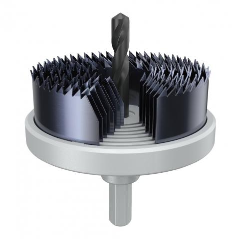 Комплект боркорони Bosch за дърво 18.5 мм 7 части - Боркорони за дърво