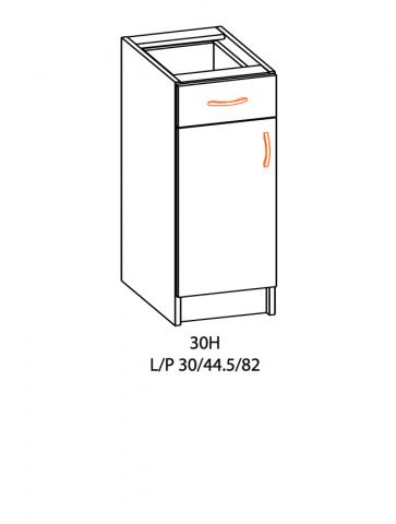 Долен шкаф с чекмедже Оля В30/44.5/82 см, ляв, снимка 2 - Модулни кухни с онлайн поръчка