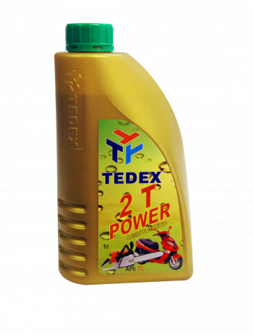 Двутактово масло Tedex 1 л полу-синтетично - За двутактови двигатели