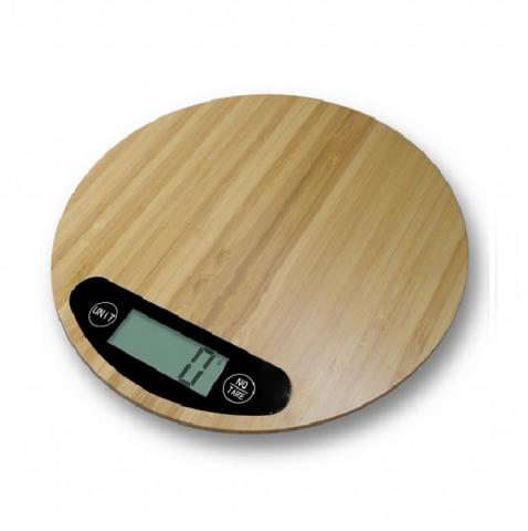 Кухненска везна бамбук HOMA HS-555B - Кухненски везни