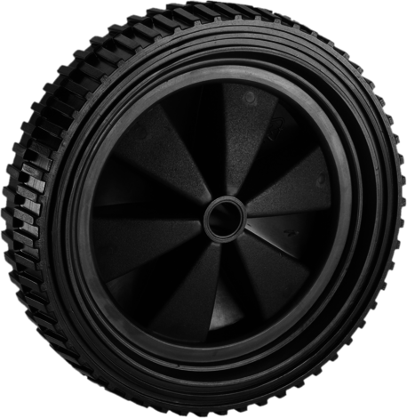 PVC колело с пластмасова джанта и лагер - Мебелни колела