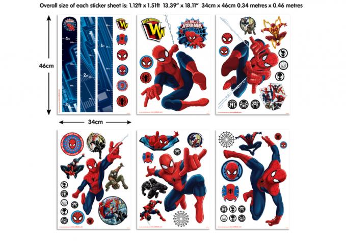 Детски стикери Ultimate Spiderman - Постери и стикери