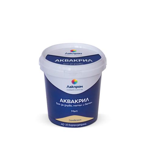 Акрилатна боя AQ-16 мат RAL1014 700мл - Бои за метал