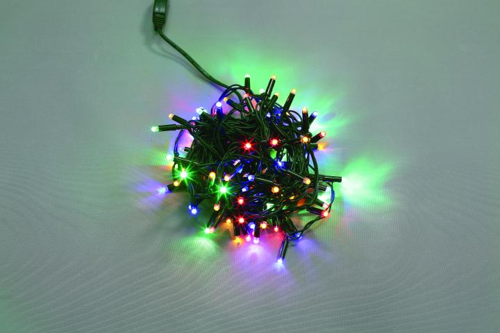 Светещ гирлянд 40 LED разноцветни, снимка 3 - Светеща верига