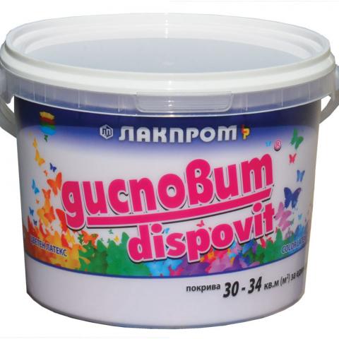 Интериорна боя Дисповит 2 л розе - Цветни бои
