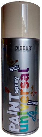 Универсален спрей Biodur 400 мл RAL 1015 слонова кост - Бои за метал