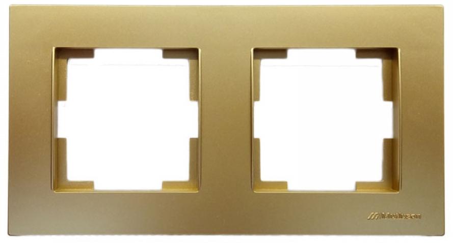 Рамка двойна злато Rita - Ключове и контакти