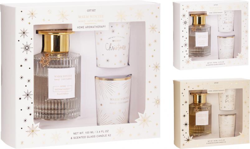 Коледен подаръчен арома сет - Коледни артикули