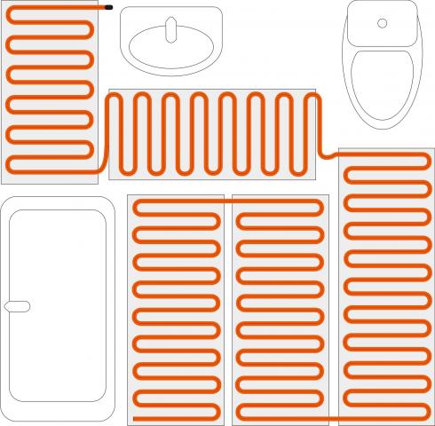 Подово отопление Warmstad 2.0m2 300W, снимка 7 - Подово отопление