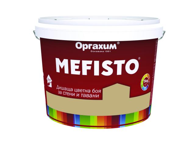 Интериорна боя Мефисто 5 кг крем - Цветни бои