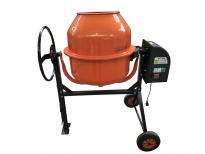 Бетонобъркачка Grasko Мощност на двигателя 550W,обем на бурето 125L